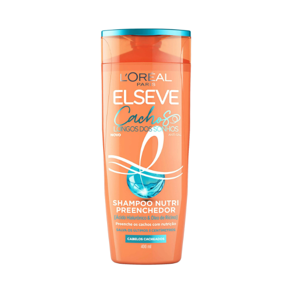 Shampoo L'Oréal Paris Elseve Cachos Longos dos Sonhos 400ml em Oferta na Shopee
