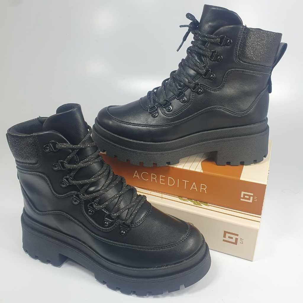 Bota Coturno Tratorado Feminino Dakota DA891 Casual Estilosa e Confortável