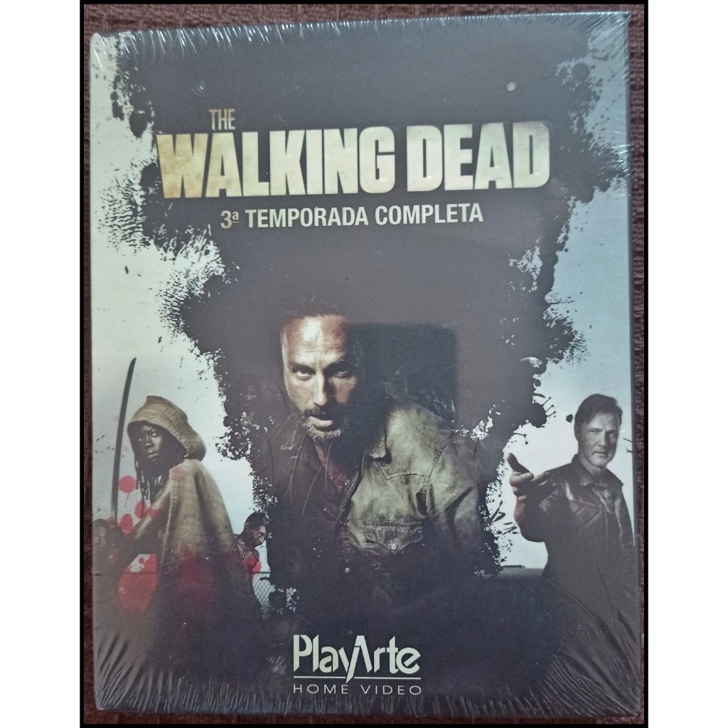 Blu-ray The Walking Dead 3ª Temporada - Lacrado