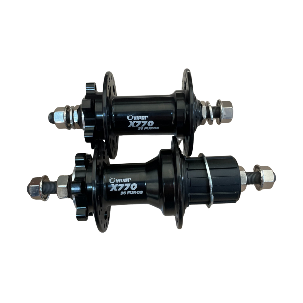 Cubos Par Freeride K7 Sem Blocagem Barulhento Viper 36f 120 Clicks Preto