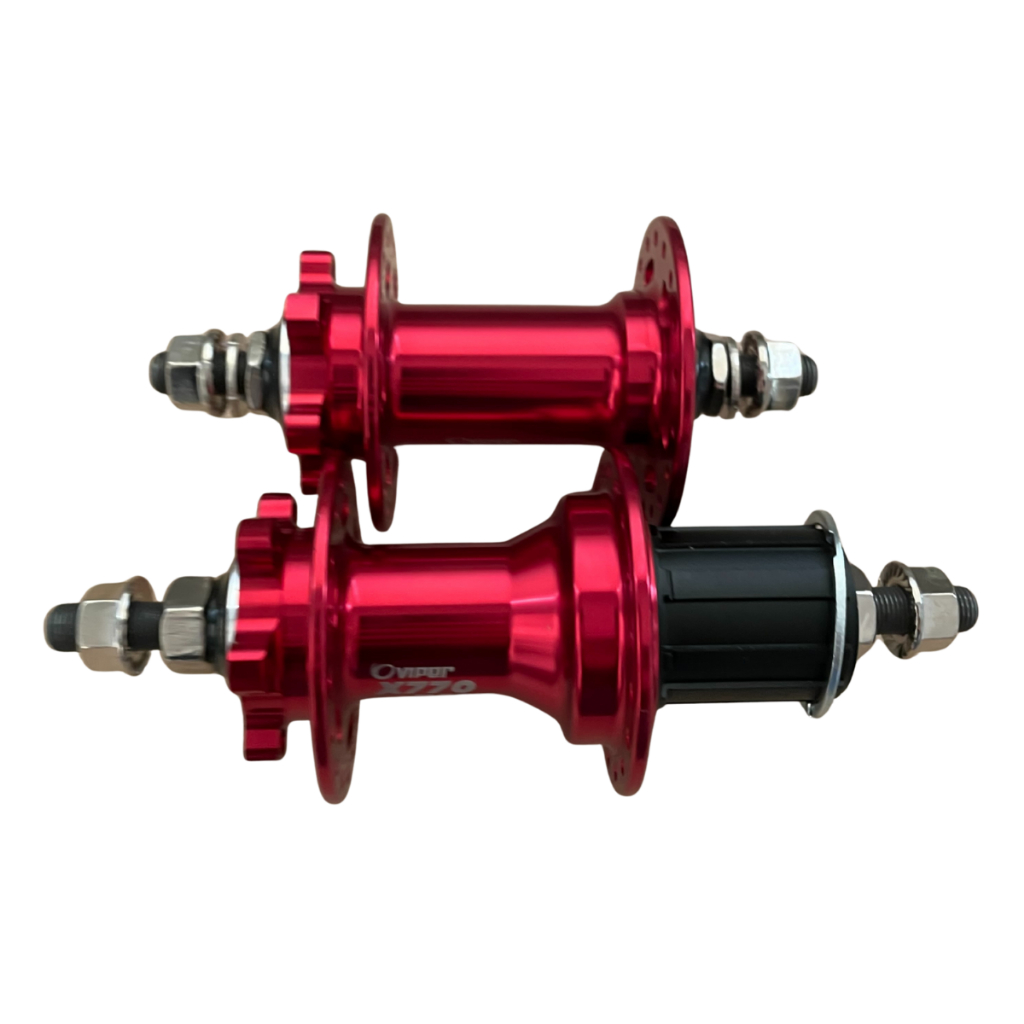 Cubos Par Freeride K7 Sem Blocagem Barulhento Viper 36f 120 Clicks Vermelho