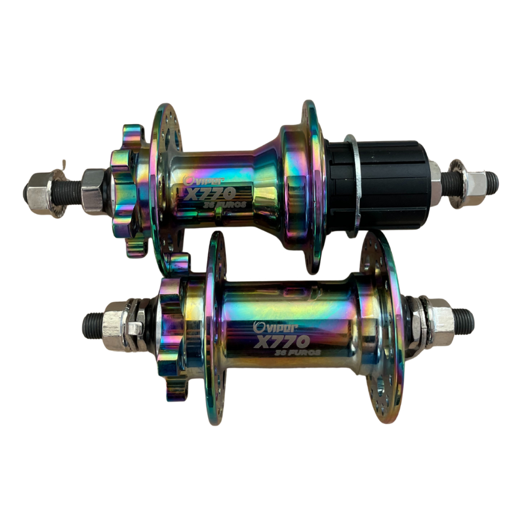 Cubos Par Freeride K7 Sem Blocagem Barulhento Viper 36f 120 Clicks Camaleão Rainbow