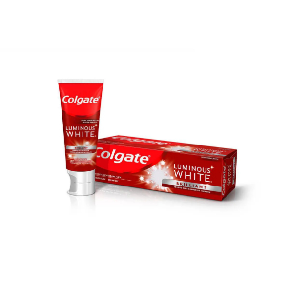 Creme Dental Colgate Luminous White Brilliant 70g em Oferta na Shopee