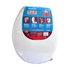 Assento Vaso Sanitário Universal Almofadado Oval Branco | ASTRA