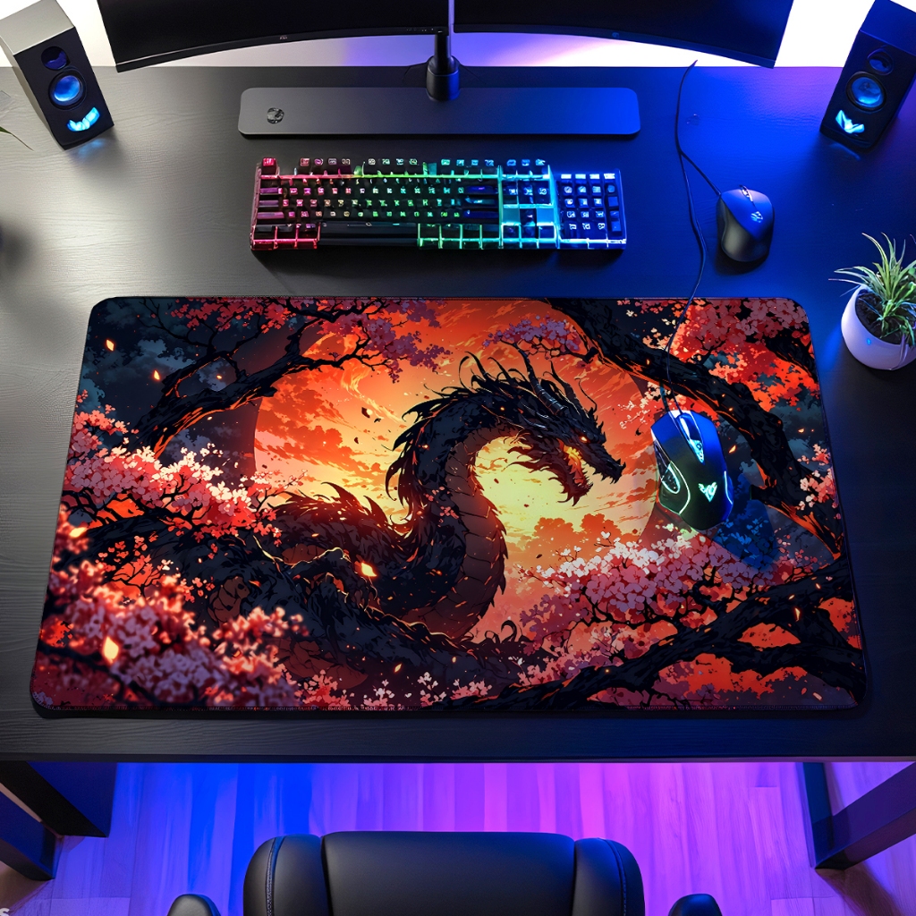 Mouse Pad Gamer Estampado – Tamanho Grande | Envio Imediato em Oferta na Shopee