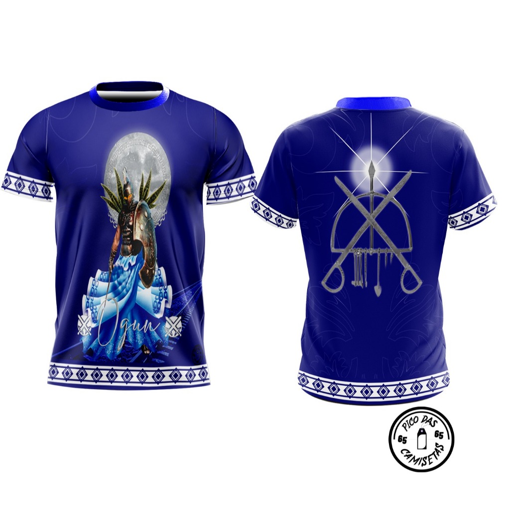 CAMISETA OGUM AZUL MOD 1 Cod.776