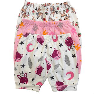 Kit 3 short de bebê feminino  bermuda de menina  short baby feminino em Oferta na Shopee