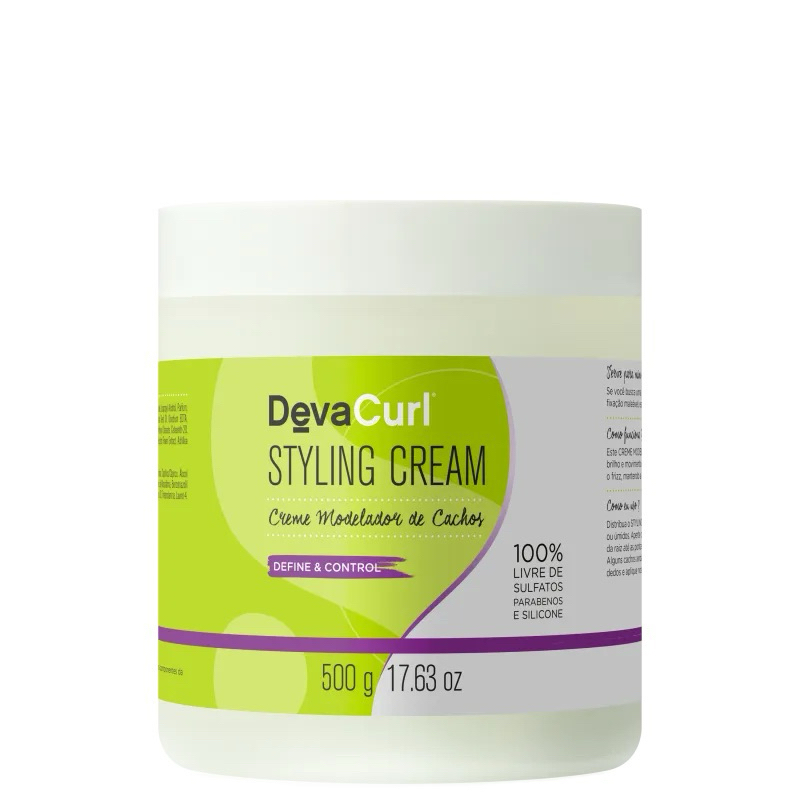 Deva Curl - Styling Cream Creme Modelador de Cachos 500g
