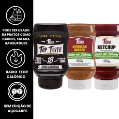 Molho Baixa Caloria e Baixo em Gordura Mrs Taste