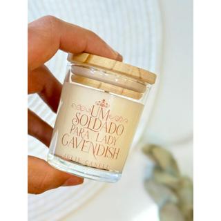 Kit com 2 unidades - Vela Aromática personalizada no Copo Mini 70ml com tampa de madeira em Oferta na Shopee