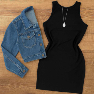 Vestido Curto Colado Estilo Regata Tubinho Sensual Blogueiras Moda Gringa em Oferta na Shopee