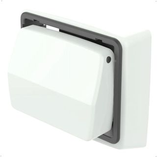 Acabamento de Descarga Blukit Branco De Alavanca Abs Universal Luxo