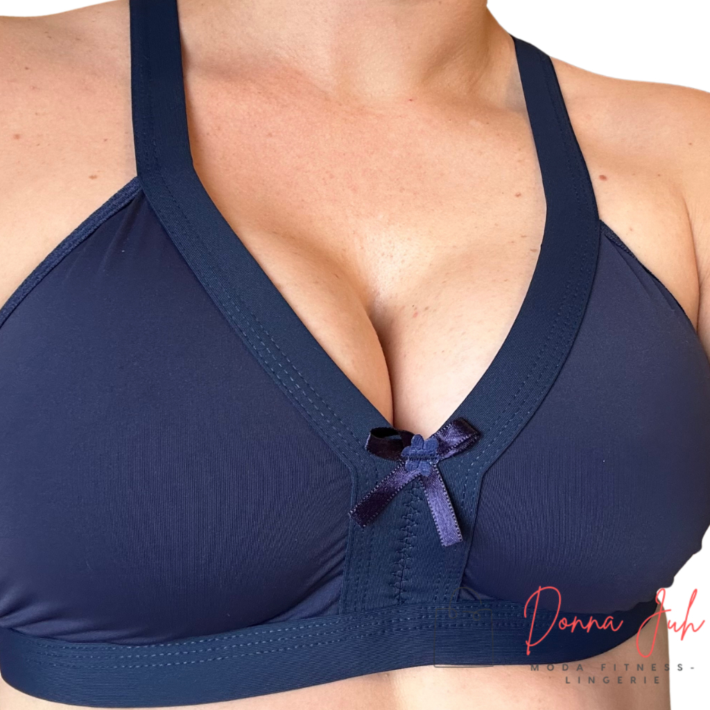 Sutiã Básico Reforçado Microfibra Sem Bojo - Lingerie Direto da Fábrica Tamanhos M G GG