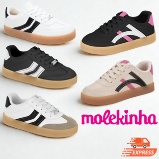 Tênis Infantil Molekinha Blogueira Escolar Confortavel Fashion Leve 2582103 em Oferta na Shopee