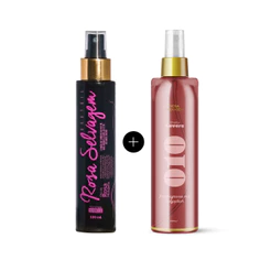 Óleo Clareador Rosa Selvagem + Body Splash de Cereja