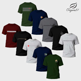 Kit 10 Camisetas Masculina Estampada Slim 100% Algodão Malha 30.1 Premium Camisa Casual Manga Curta em Oferta na Shopee