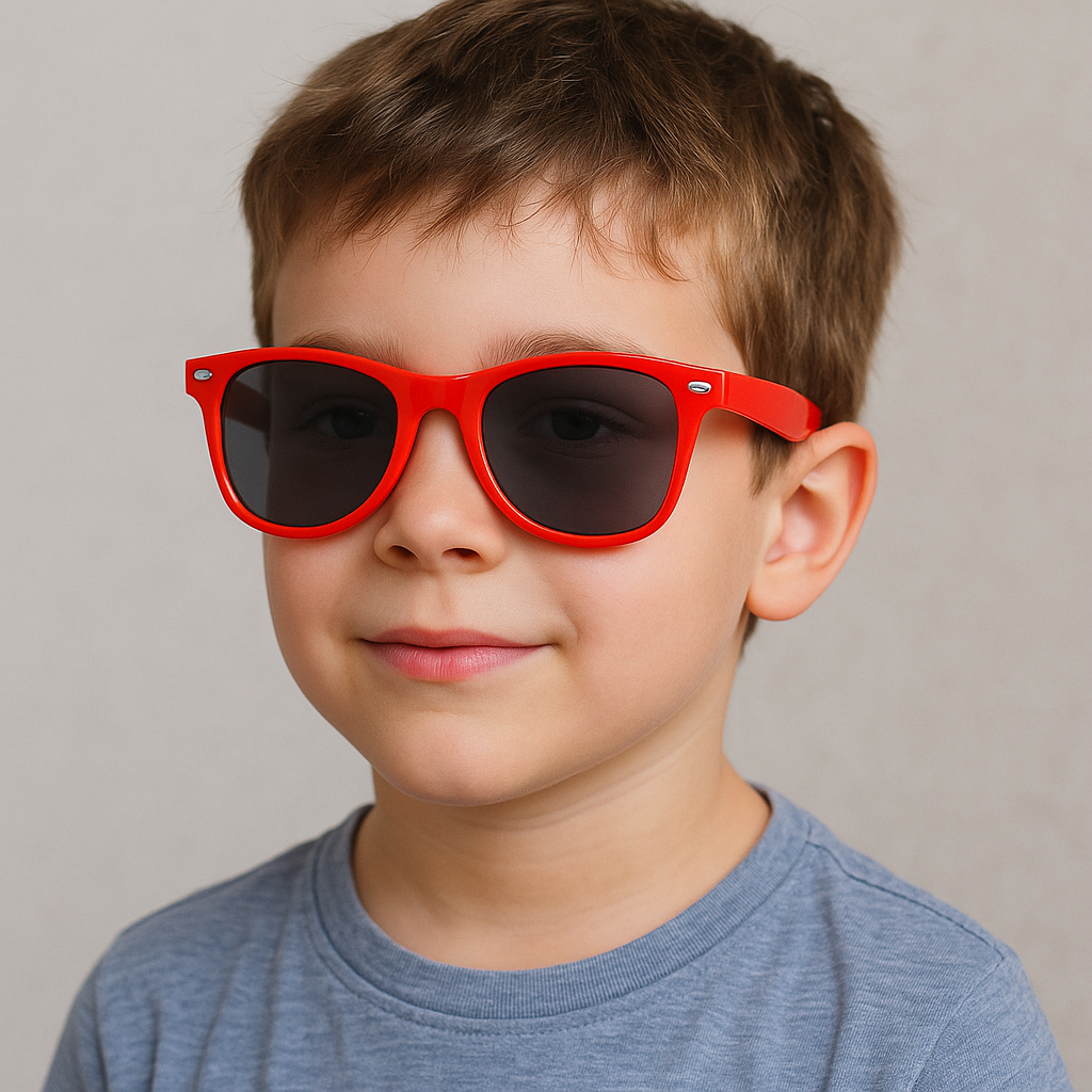 Óculos de Sol Infantil Menino Menina Lentes Escuras