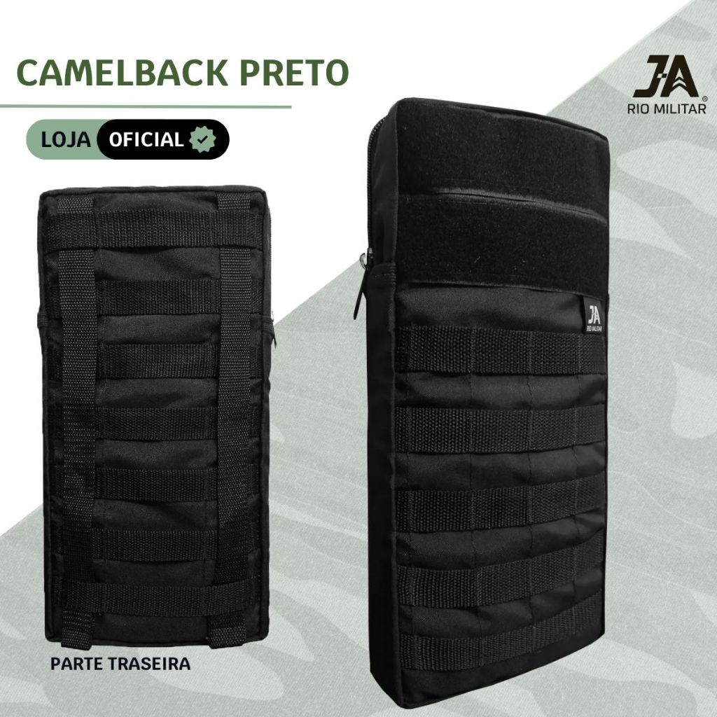 Porta Camelback Térmico Modular Hidratação Ja Rio Militar