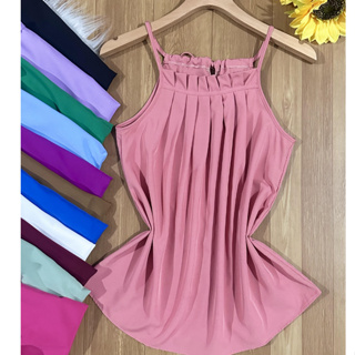 blusa regata atras com amarrar moda feminina 0243 em Oferta na Shopee