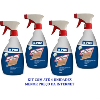 KIT 4 Limpa MDF R-PRÓ 500ml / Multiuso Limpeza de móveis fita de borda piso em MDF e vidro - Cítrico em Oferta na Shopee