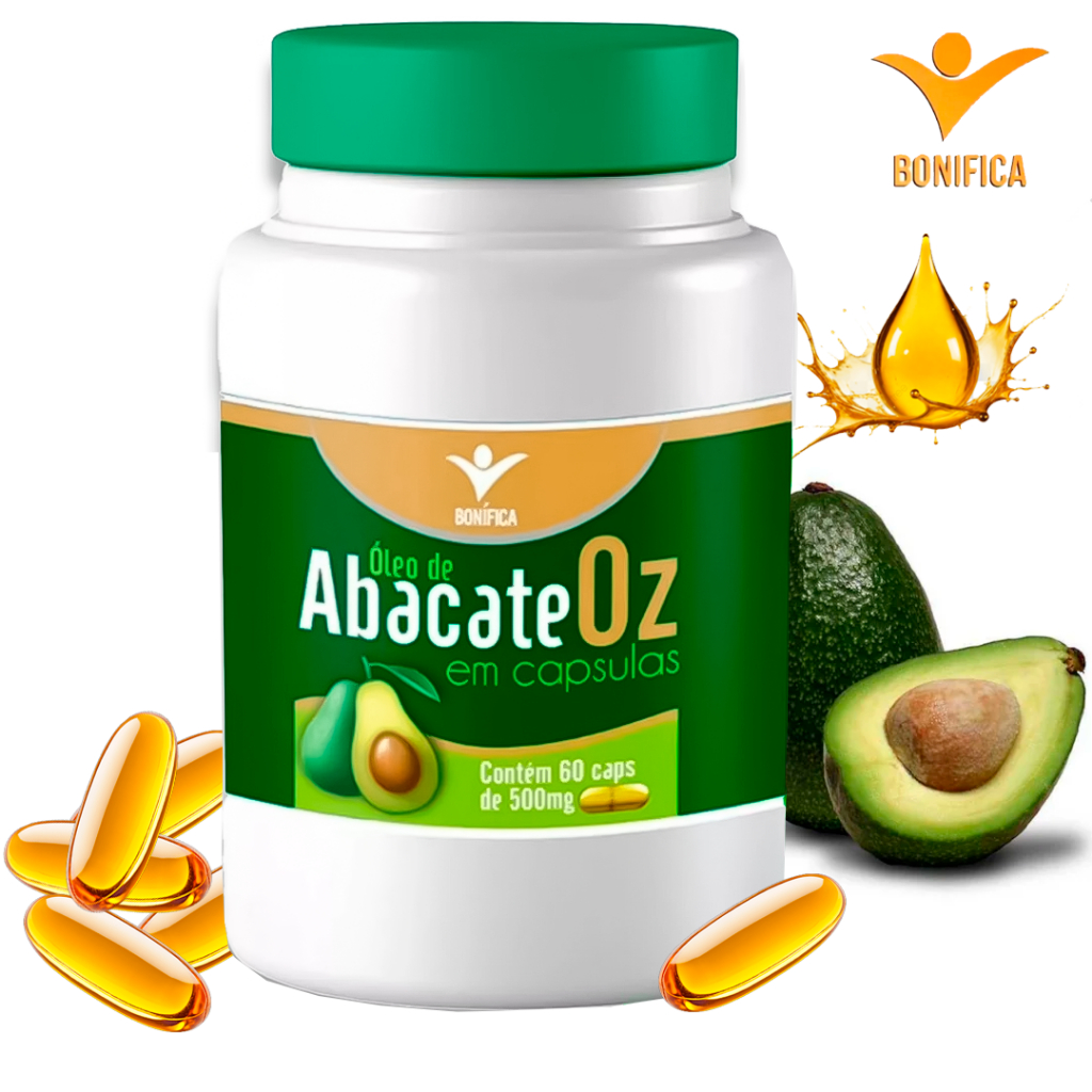 Óleo De Abacate Ozonizado Vitamina Coenzima 100% Natural Anti inflamatorio 60 Capsulas em Oferta na Shopee