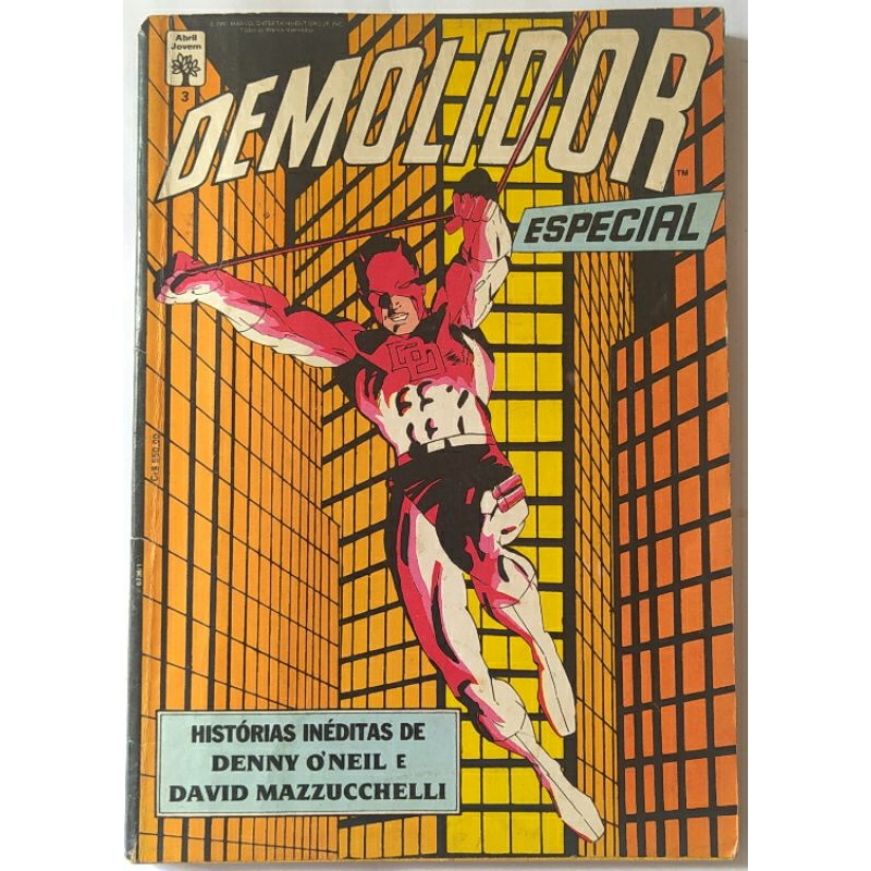 HQ Demolidor Especial N°3 - Formatinho - Editora Abril - 1991