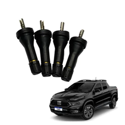 Kit 4 Bico Válvula TR-420 P/ Sensor Tpms Fiat Toro Jeep Renegade Compass