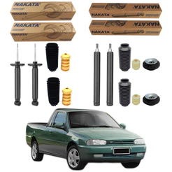 KIT 4 AMORTECEDOR SAVEIRO BOLA G2 97 A 2000 ORIGINAL NAKATA + KITS