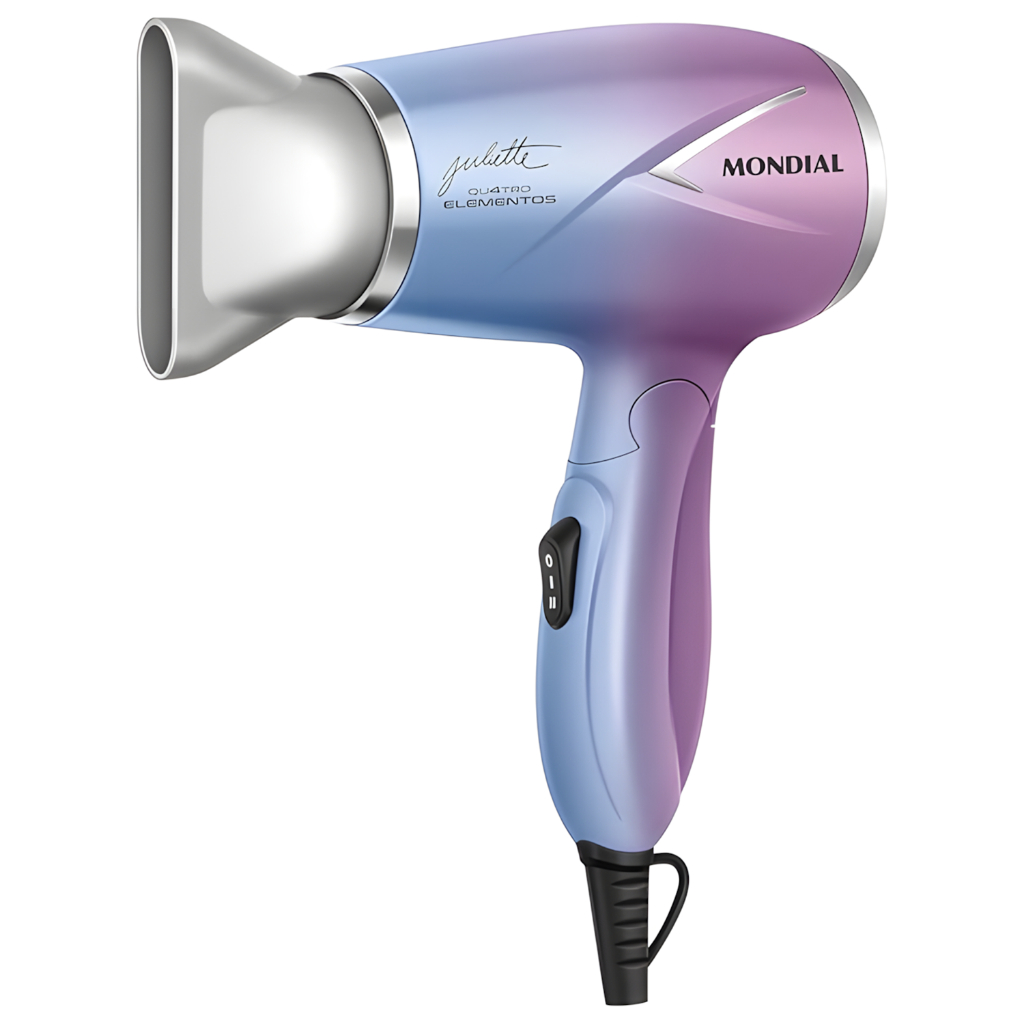 Secador de Cabelo Mondial SCT-JU-03 Bivolt 2 Temperaturas - Beauty