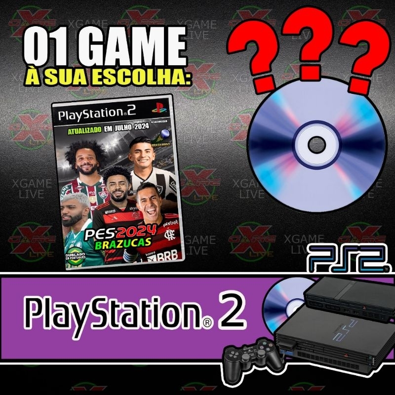 1 JOGO VC ESCOLHE/ MODELO DO CONSOLE NA IMAGEM