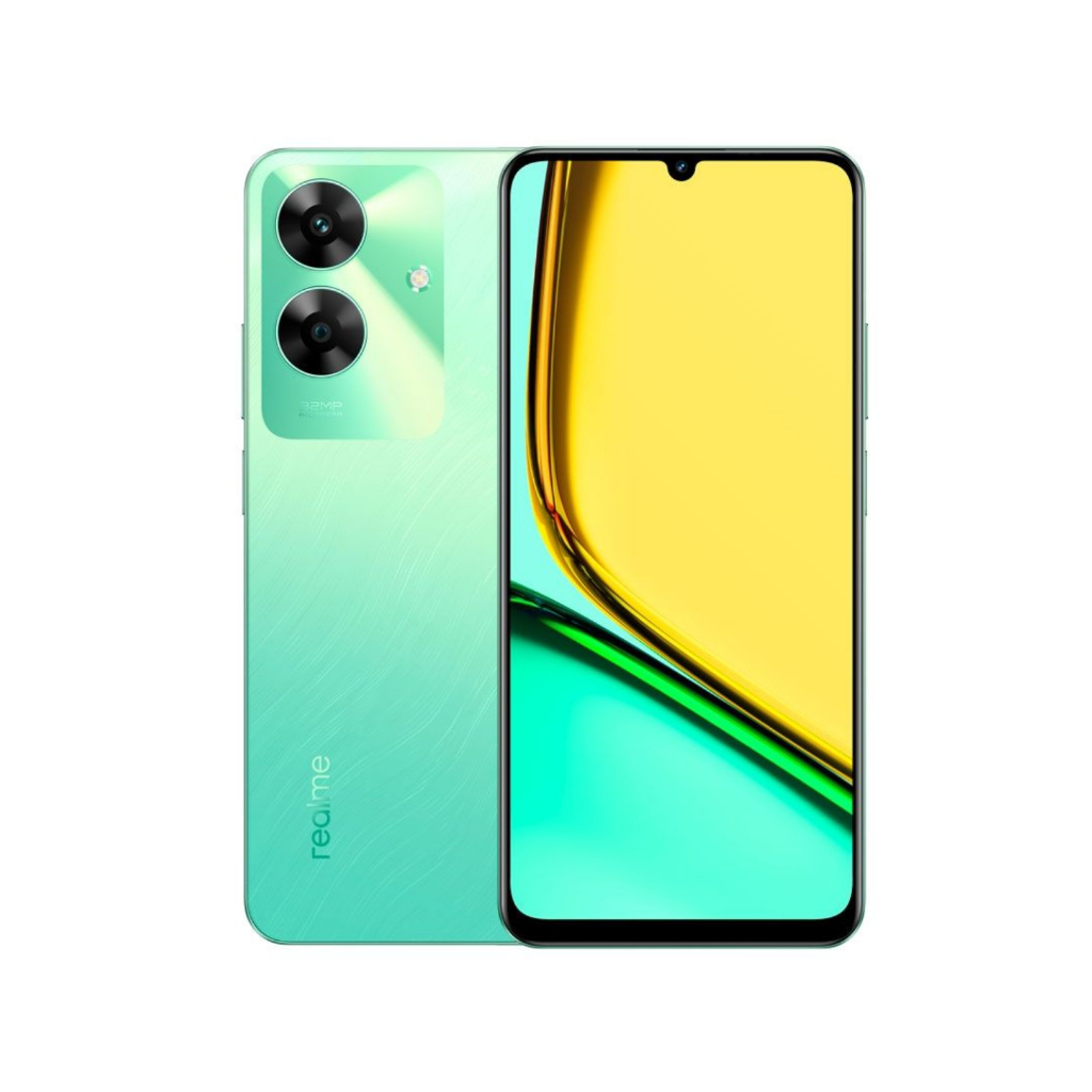 Smartphone Realme Note 60S 128GB, 4G LTE, 4GB RAM, Câmera 32MP, Dual SIM, Tela 6.74" - Verde em Oferta na Shopee