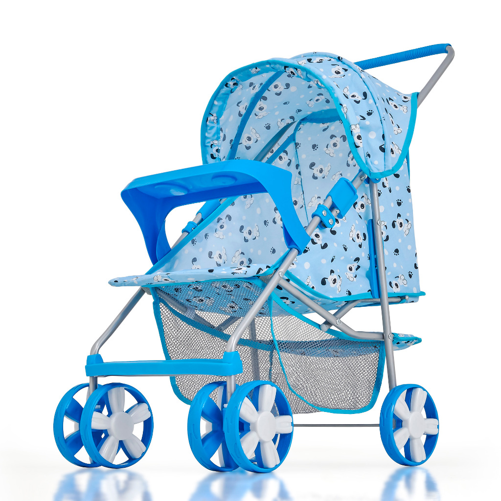 Carrinho de Boneca Reborn milan Alive infantil de menino  Luxo carrinho para boneca azul unicórnio