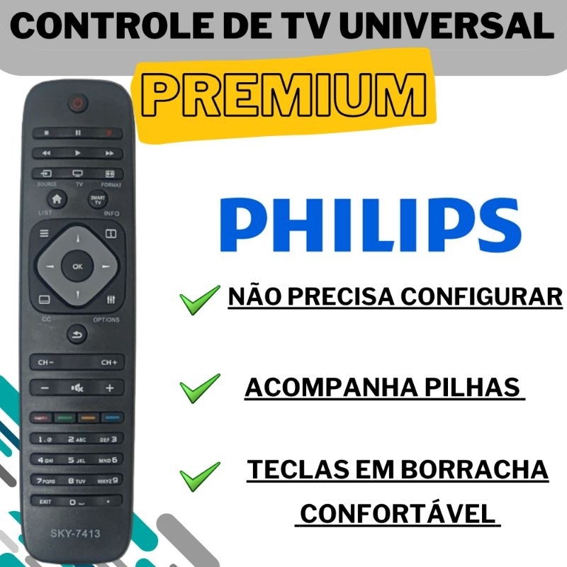 O que é Controle Televisão Philips? Guia e Onde Comprar | BuscaProdutos