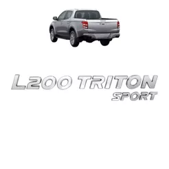 Emblema Letreiro L200 TRITON SPORT L200 2017 a 2019 Cromado