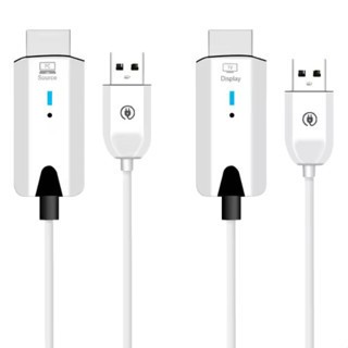 Transmissor Receptor De Áudio E Vídeo Hdmi Sem Fio 1080p Usb