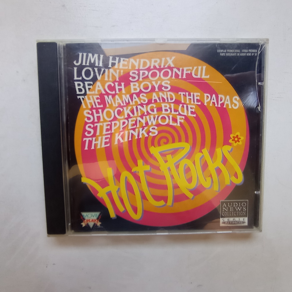 Cd Hot Rocks - Jimi Hendrix / The Beach Boys / The Kinks e Outros