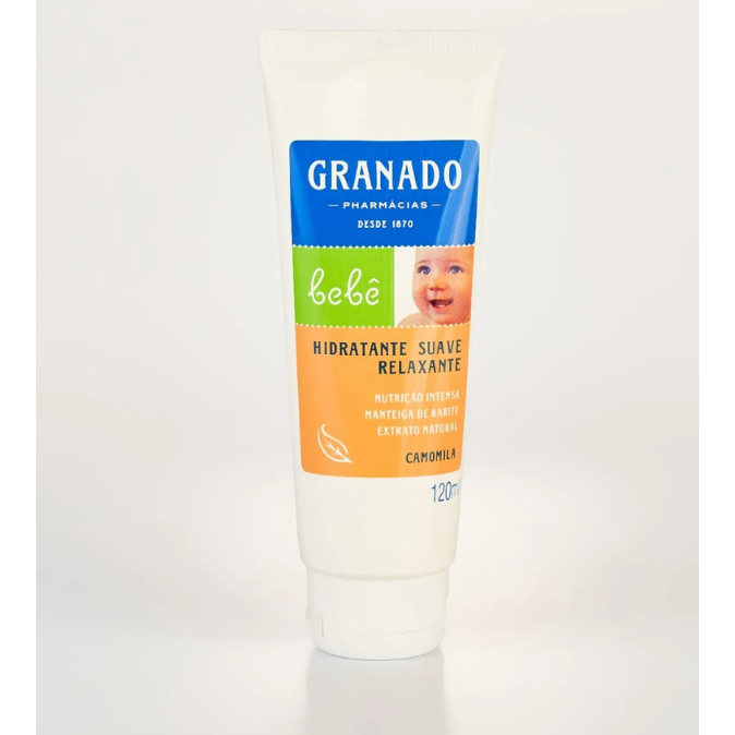 Hidratante Suave Granado Bebê Camomila 120ml em Oferta na Shopee