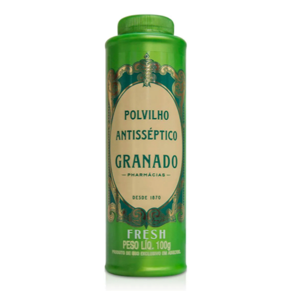 Polvilho Antisséptico Granado Fresh para os Pés 100g em Oferta na Shopee