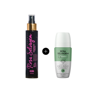 Kit Óleo + Desodorante Erva Doce Rosa Selvagem em Oferta na Shopee