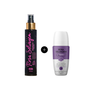 Kit Óleo + Desodorante Algodão Rosa Selvagem em Oferta na Shopee