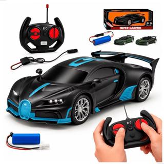 Carrinho de Controle Remoto Esportivo Competição Ferrari Lamborghini Bugati Velocidade em Oferta na Shopee