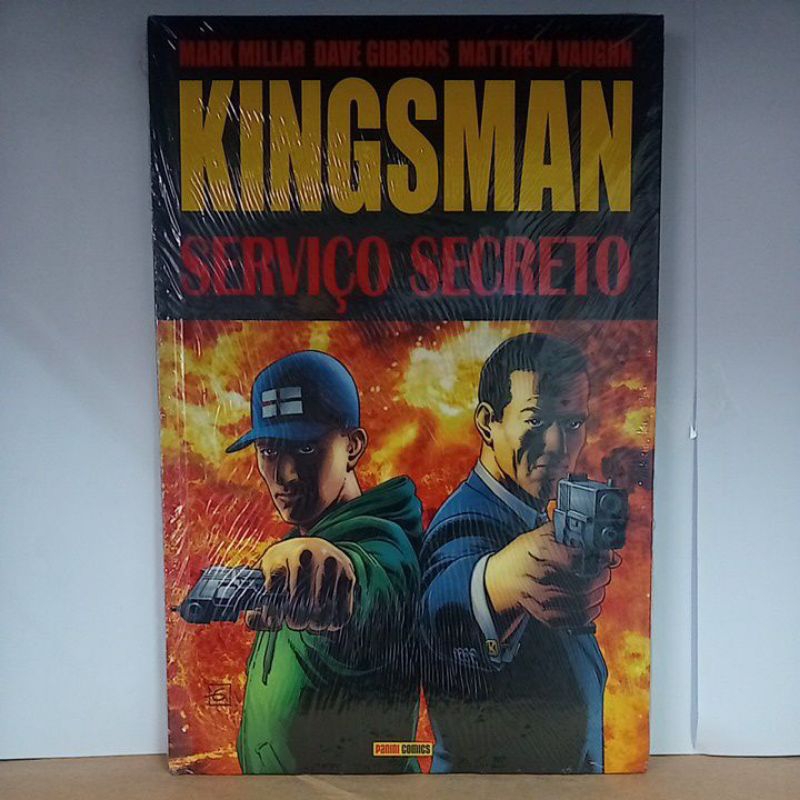 KINGSMAN SERVIÇO SECRETO - MARK MILLAR DAVE GIBBONS PANINI