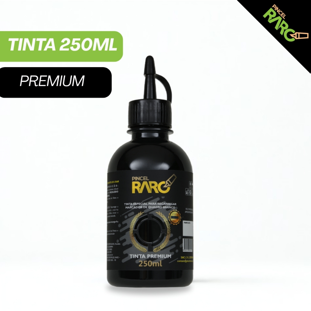 Tinta De Marcador Para Quadro Branco 250ml Rendimento Fácil Remoção Tintas Pincel 5 Cores em Oferta na Shopee