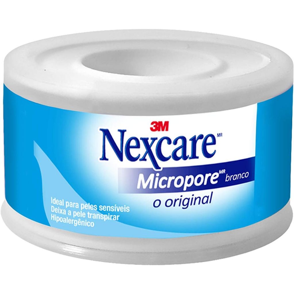Esparadrapo Micropore 25mm X 4,5M Nexcare em Oferta na Shopee
