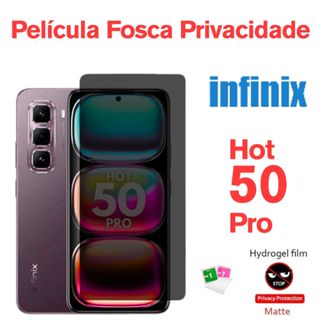 Película de Hidrogel Premium – Infinix Hot 50 Pro 💎 Proteção Invisível, Toque Perfeito! em Oferta na Shopee