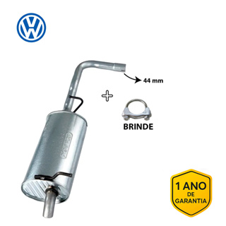 Escapamento Silencioso Traseiro Gol 1.0 8v G3 G4 2000 À 2013 em Oferta na Shopee
