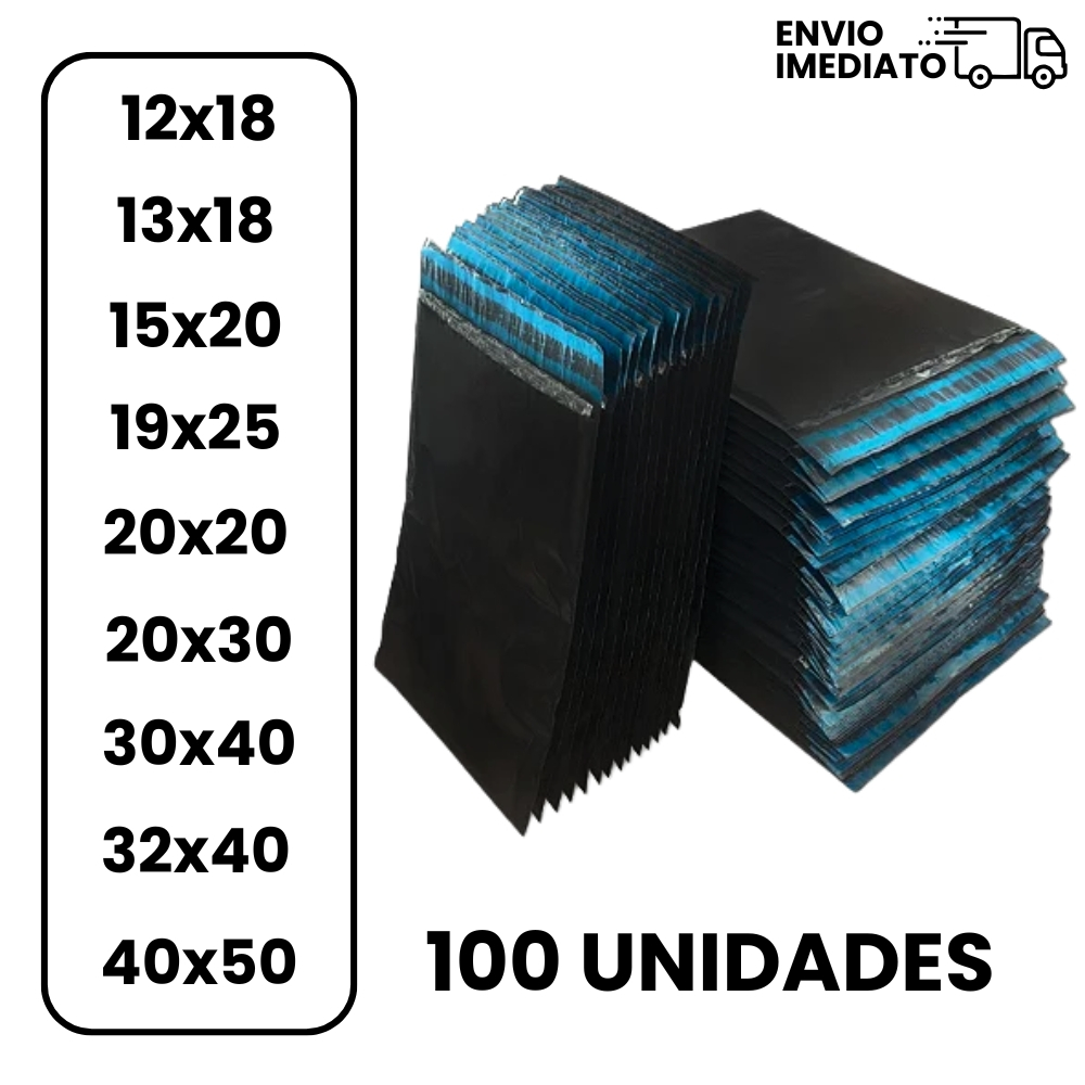 Kit Envelope de Segurança com 100 Unidades Resistente - Diversas Medidas - ENVIO IMEDIATO em Oferta na Shopee