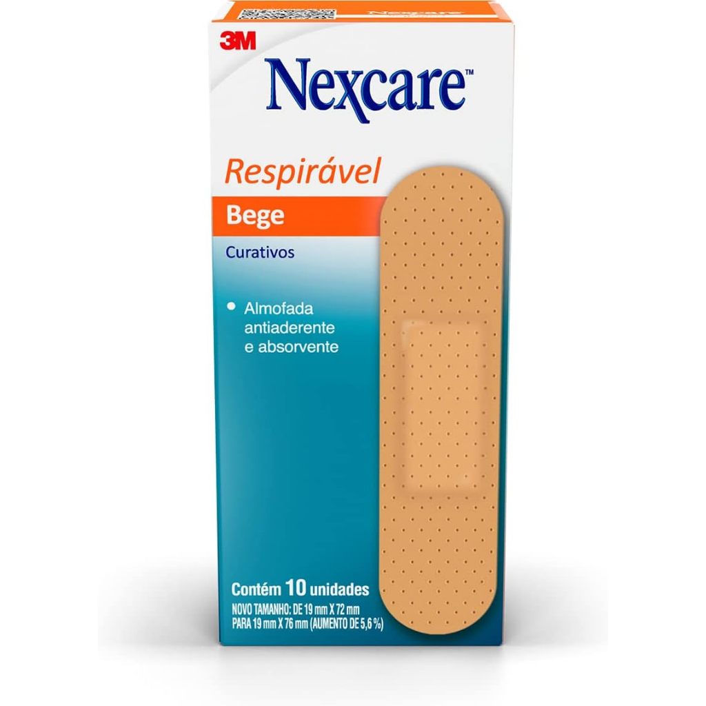 Curativo Tradicional com 10 Nexcare