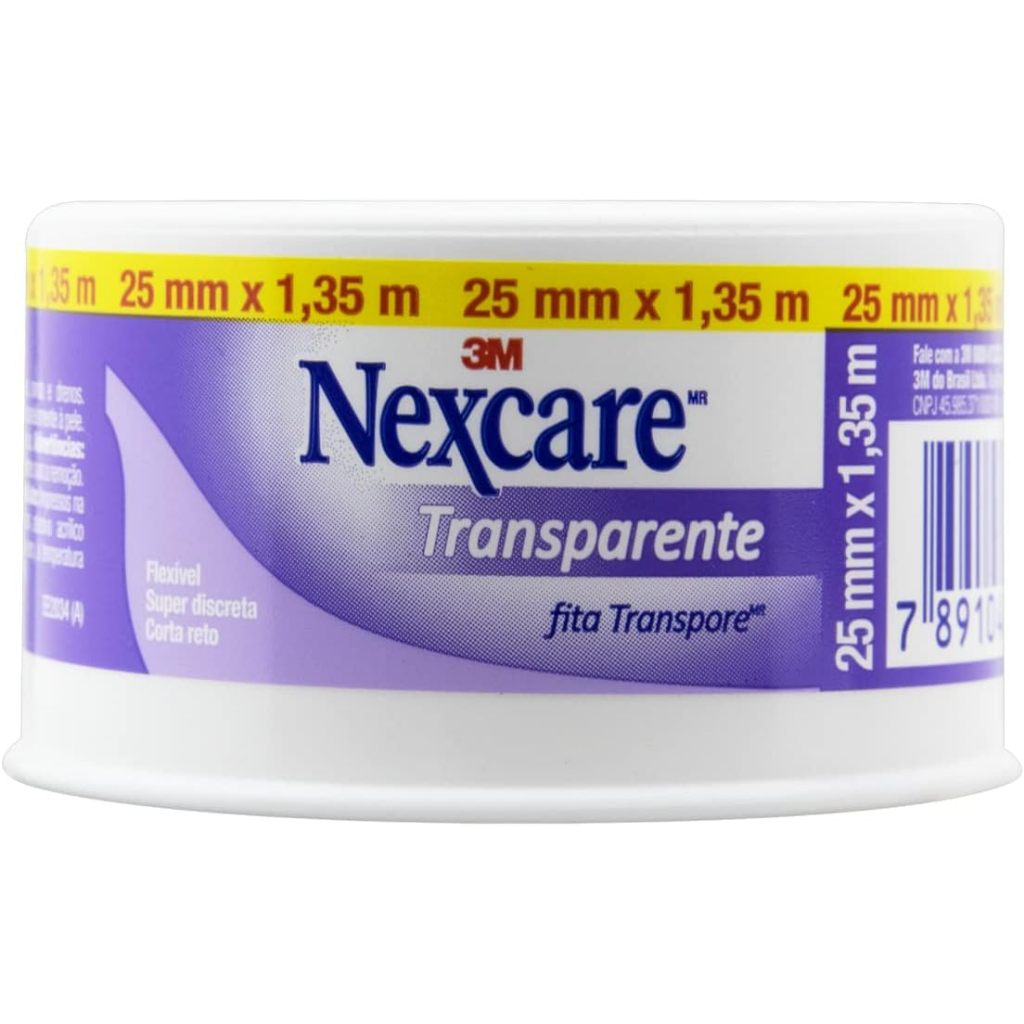 Esparadrapo Transpore 25mm X 1,35M Nexcare