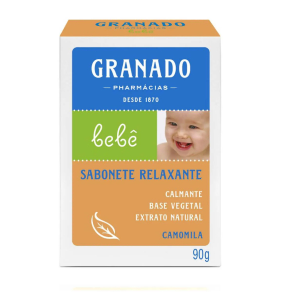 Sabonete em Barra Granado Bebê Camomila Glicerina 90g